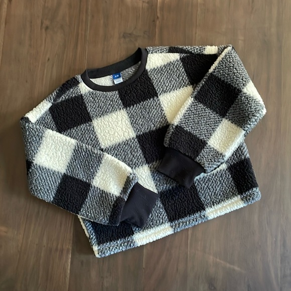 Old Navy Girls Fleece pullover sweatshirt size Medium/ 8 - Picture 1 of 6